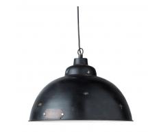 Suspension en m&eacute;tal noire D 38 cm HARVEY