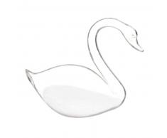 Statuette cygne en verre H7