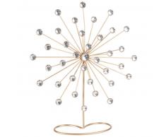 Statuette en métal doré H8