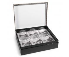 Coffret de 6 verres à whisky WHISKY BAR