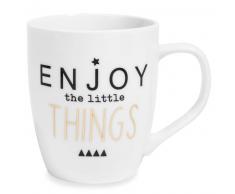 Mug en porcelaine blanc LITTLE THINGS