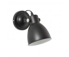 Applique en métal noir H 18 cm SALLY