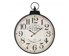 Horloge Gousset en m&eacute;tal D 60 cm VINTAGE