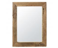 Miroir en bois recycl&eacute; 90x120