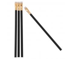 4 crayons &agrave; papier pinceaux