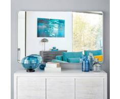 Miroir en m&eacute;tal blanc 165x100