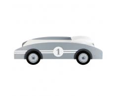 Lit voiture enfant 90x190 gris Circuit