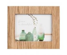 Cadre photo format portrait en bois 10 x 13 cm LAURE