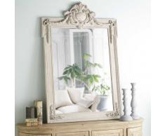 Miroir &agrave; moulures effet vieilli 109x165 MILORD
