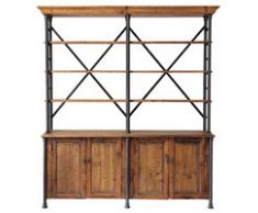 Bahut en bois recyclé L 200 cm Fontainebleau