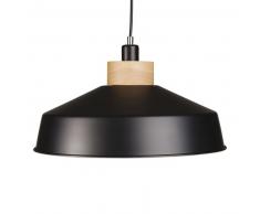 Suspension en m&eacute;tal noir