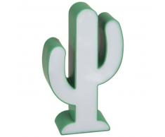 Statuette cactus lumineux H13