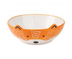 Coupelle renard en fa&iuml;ence