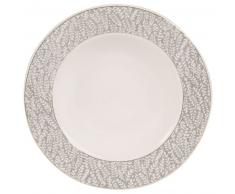 Assiette creuse en faïence motifs épis de blé