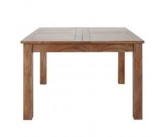 Table à manger extensible 8 à 10 personnes en sheesham L130/190 Stockholm