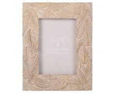Cadre photo motif feuilles 10x15