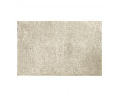 Tapis en coton vert et écru 140x200