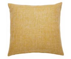 Coussin en tissu jaune 45x45cm ANDY
