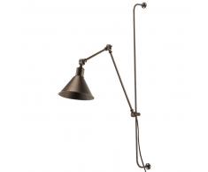 Applique en métal effet rouille H 90 cm ELLIOT