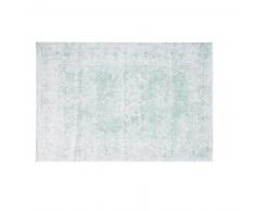 Tapis tissé vert 140x200