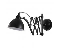 Applique en métal noire H 26 cm MÉCANIQUE