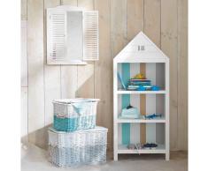 Miroir fen&ecirc;tre blanc H 71 cm OC&Eacute;AN