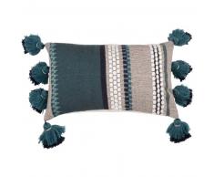 Housse de coussin en coton jacquard 30x50