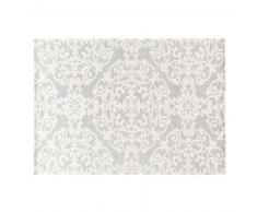 Tapis tissé en coton motifs graphiques 140x200