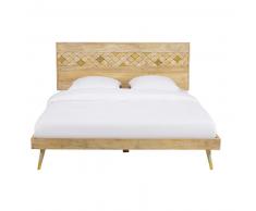 Lit 160x200 en manguier Salome