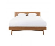 Lit vintage 180x200 en chêne Portobello