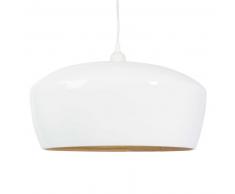 Suspension en bambou blanc D 40 cm