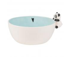 Bol 3D panda en fa&iuml;ence imprim&eacute;e