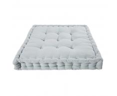 Matelas en coton bleu clair 90x90cm
