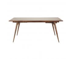 Table à manger vintage en sheesham massif 8 personnes L175 Andersen