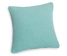 Housse de coussin en coton menthe 40x40cm COSTA