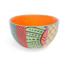 Bol en faïence orange JANEIRO