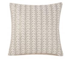Housse de coussin en coton motifs dorés 40x40