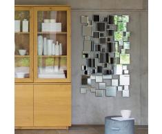 Miroir en m&eacute;tal H 85 cm COLLISION