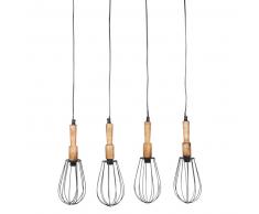 Suspension 4 spots L.71cm LEONTINE MULTIPLE