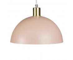 Suspension en métal rose