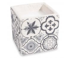Bougie motif carreau de ciment TRIBU