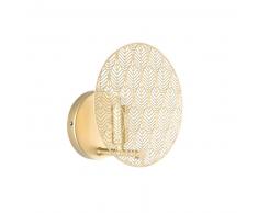 Applique en métal doré