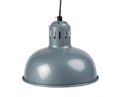 Suspension en m&eacute;tal gris