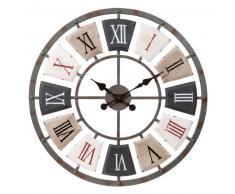 Horloge en m&eacute;tal D 62 cm LANILYS