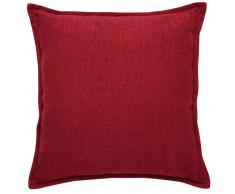 Coussin bordeaux 45x45