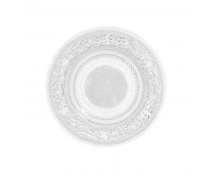 Assiette à dessert en verre D 18 cm CLASSICA