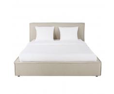 Lit 140x190 coloris lin Aspleen