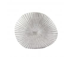 Vase en polyr&eacute;sine teint&eacute;e H 55 cm AMMONITE