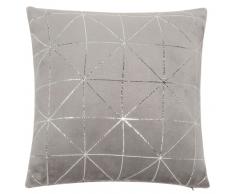 Coussin doux gris 40 x 40 cm DOWNTOWN