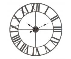 Horloge en m&eacute;tal D 83 cm FARMINGTON